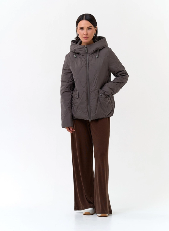 Женская куртка с капюшоном фото